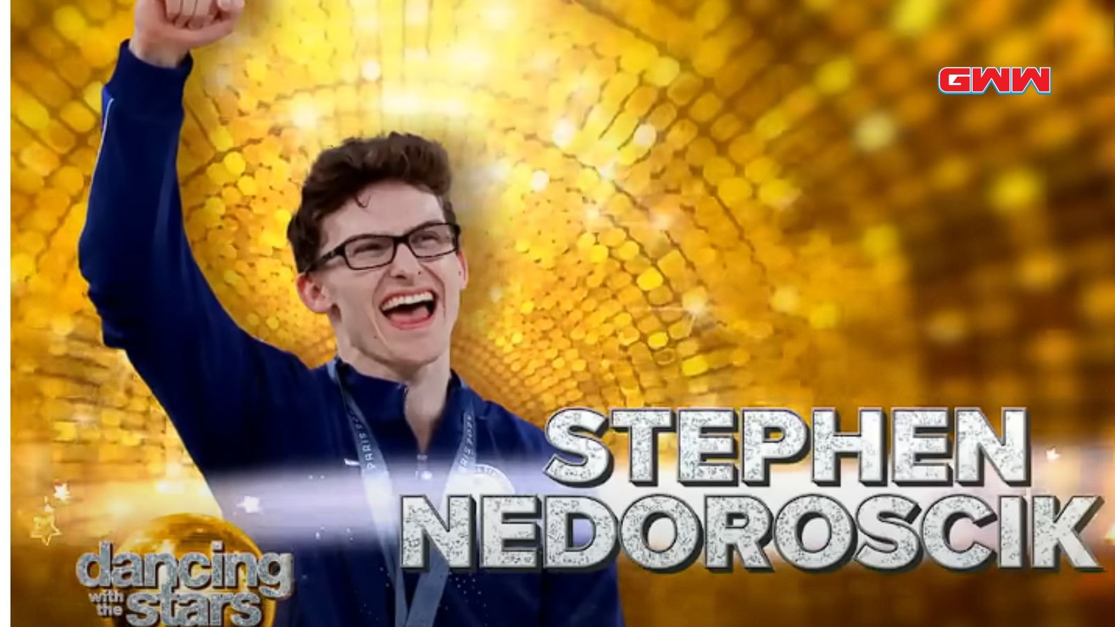 Stephen Nedoroscik smiling during Dancing with the Stars Season 33 promotion