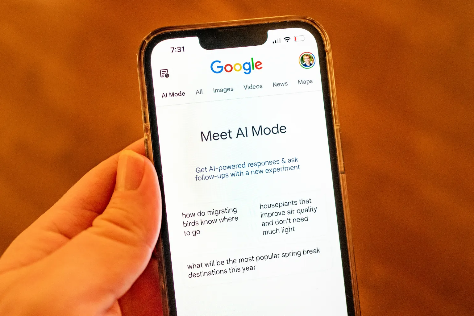Google AI mode 
