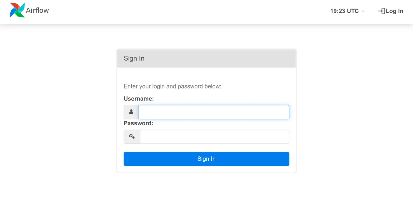 Airflow Login
