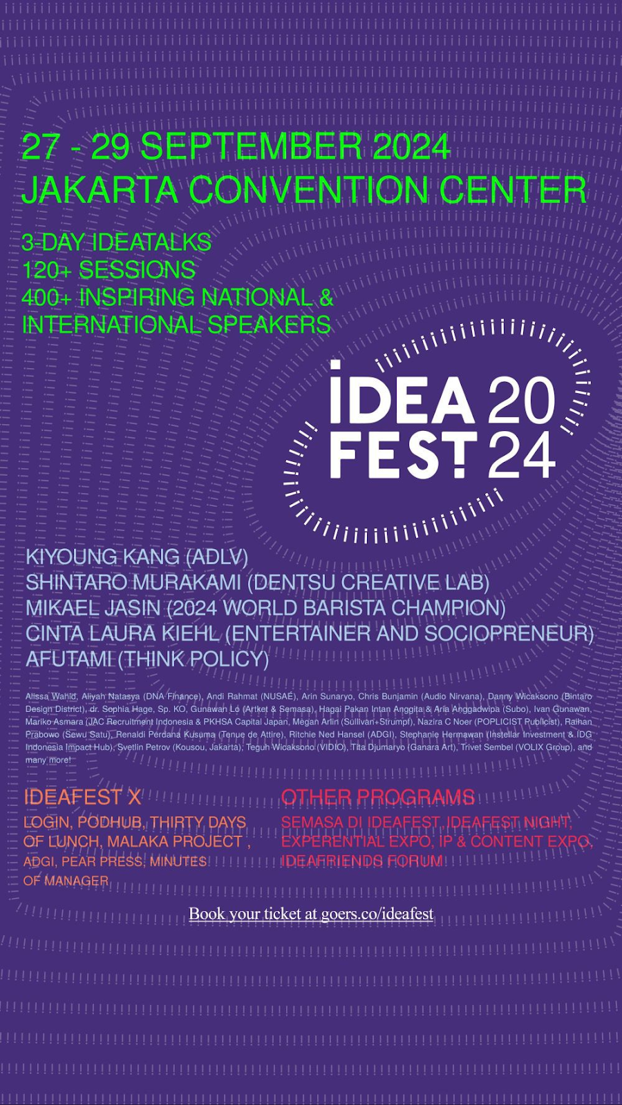 event di september 2024 IdeaFest