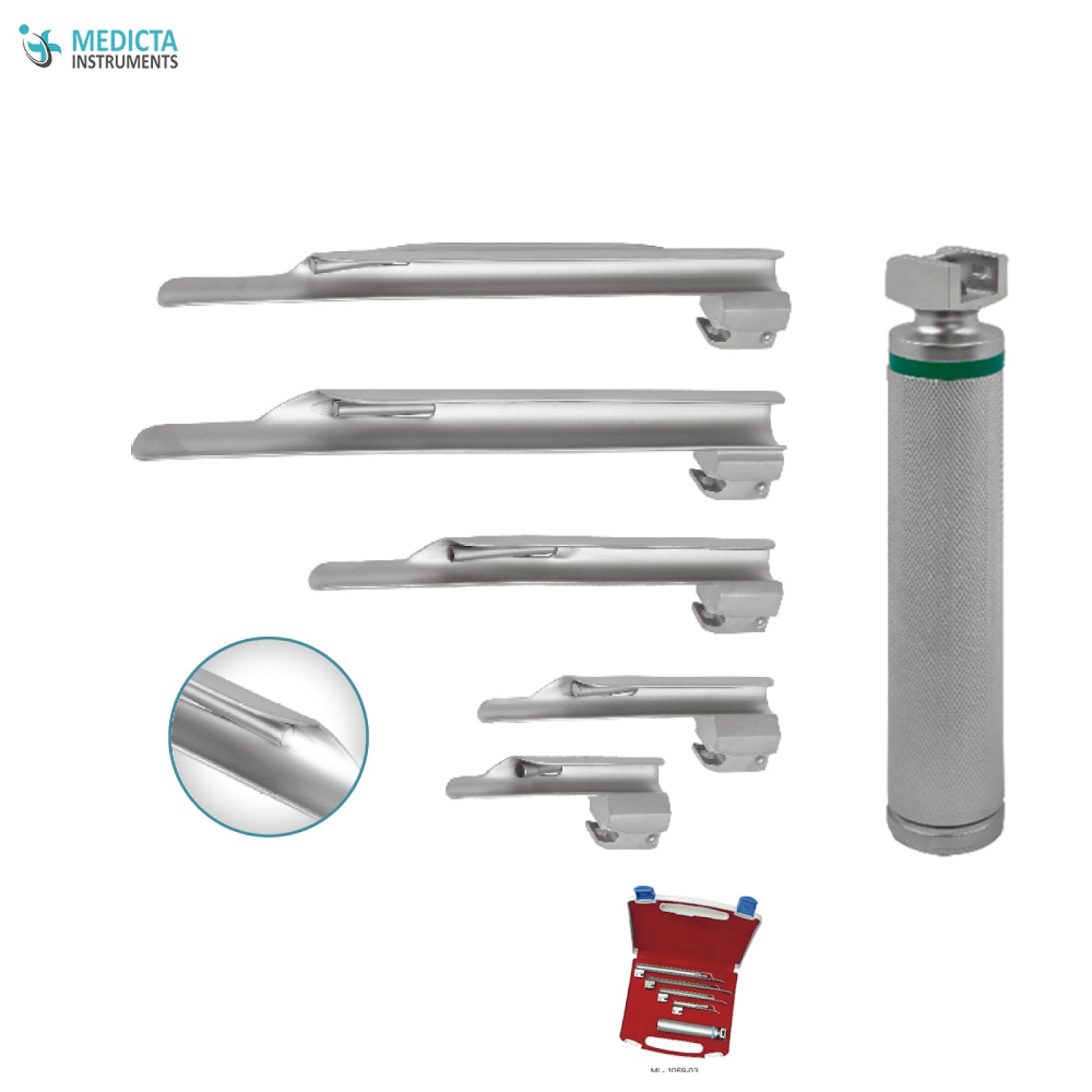  Miller Laryngoscope Blades