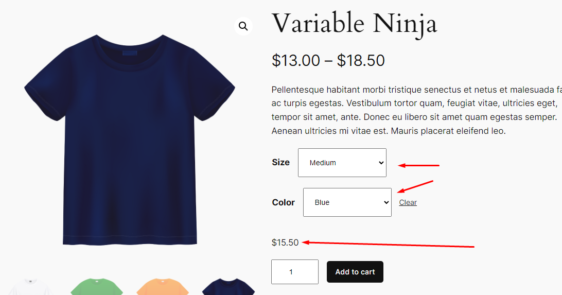 WooCommerce Variable Pricing