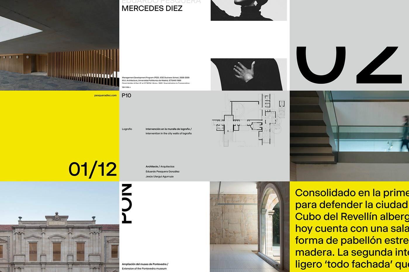 Artifact from the Stylish Branding and Visual Identity: The Story of Pesquera Diez article on Abduzeedo