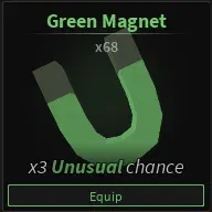 Green Magnet (Image via Roblox)