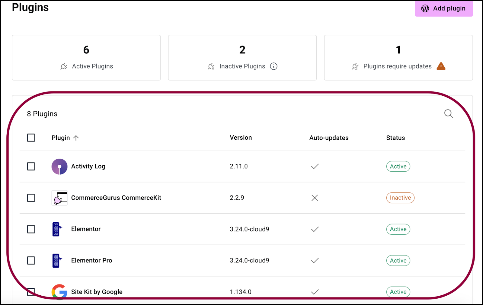 Manage your plugins with the My Elementor dashboard 43