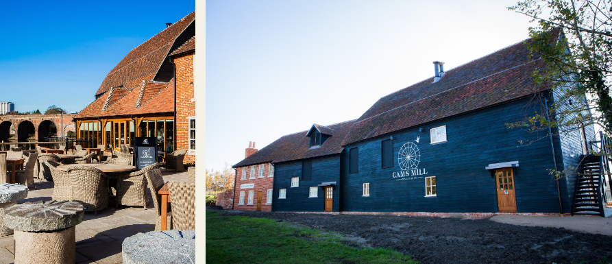 Cam’s Mill for private dining in Hampshire