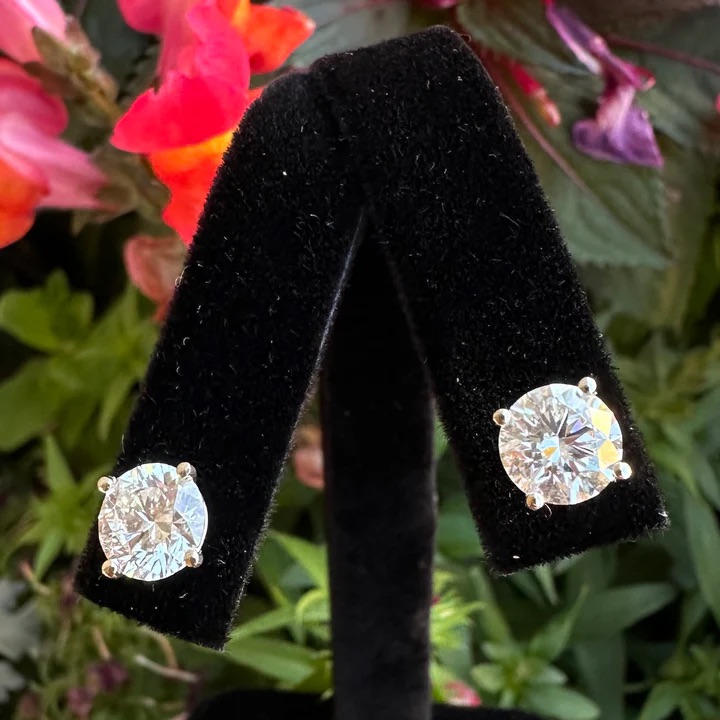 Diamond Stud Earrings