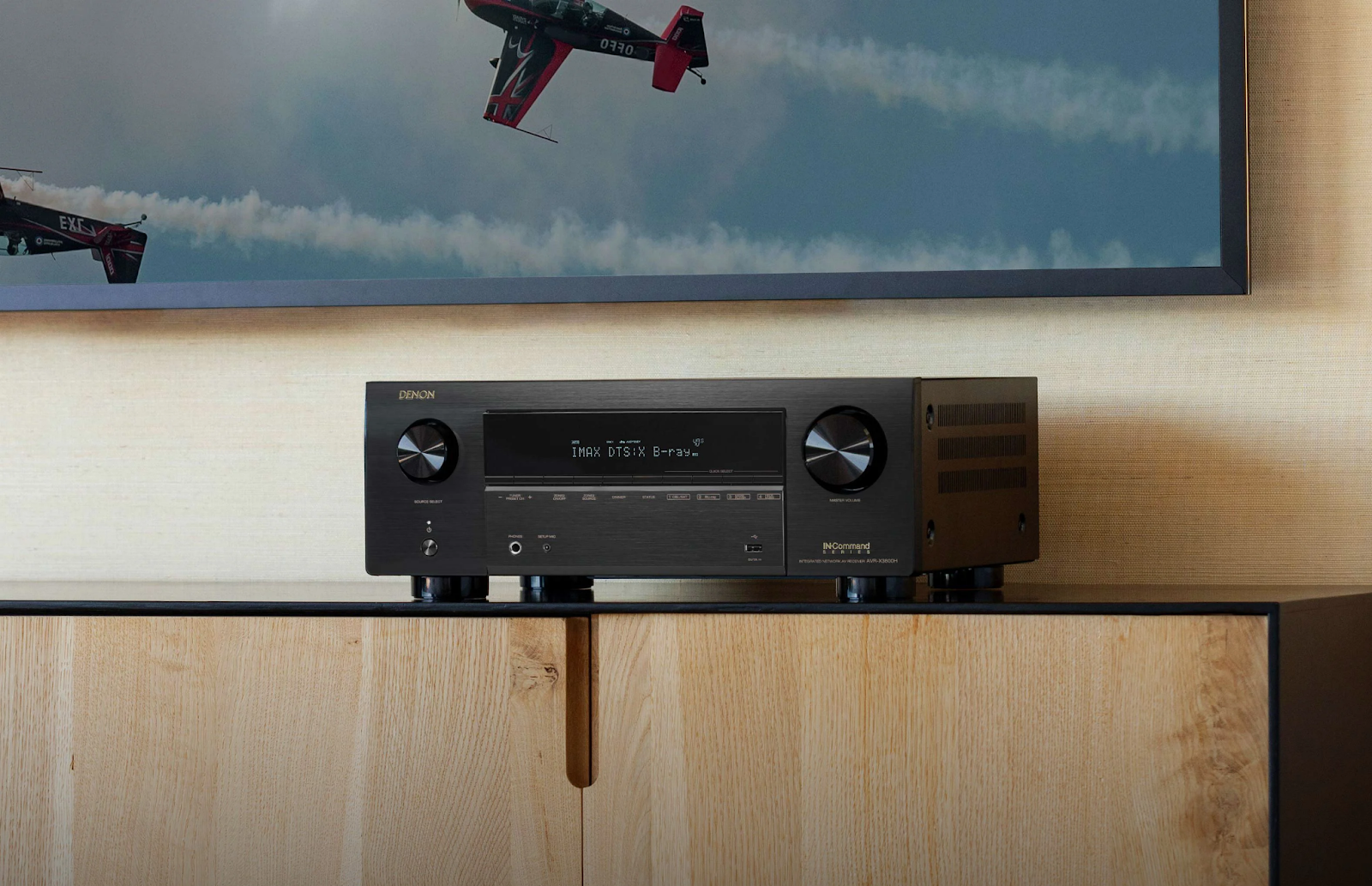 Denon AVR-X3800H 9.4-Ch Receiver.