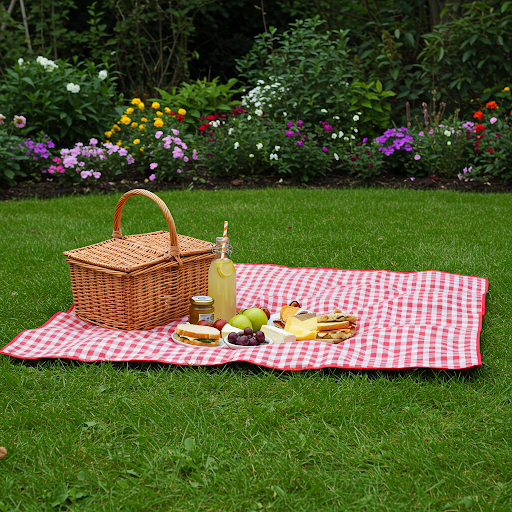 Create a Romantic Garden Picnic Area