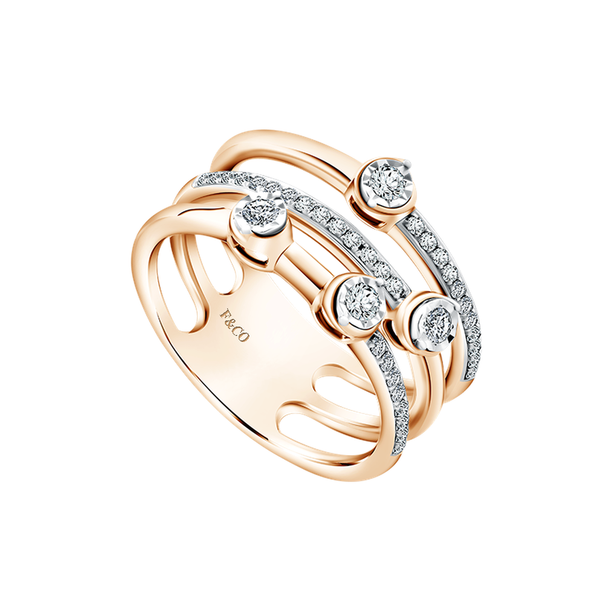 See The Light Collection, Bold Light Dawnrise Ladies Ring