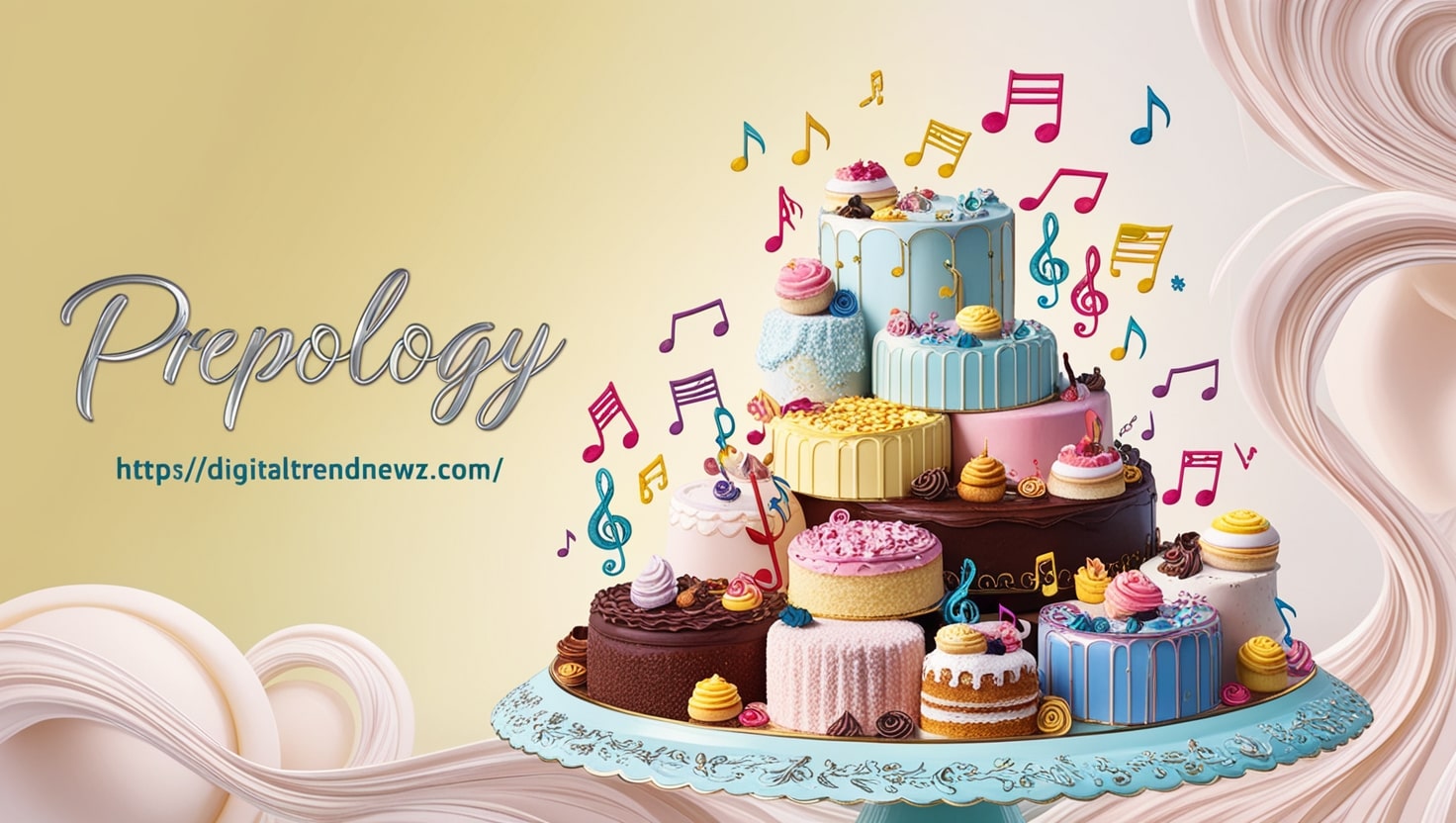 Prepology Musical Cake Tray Features