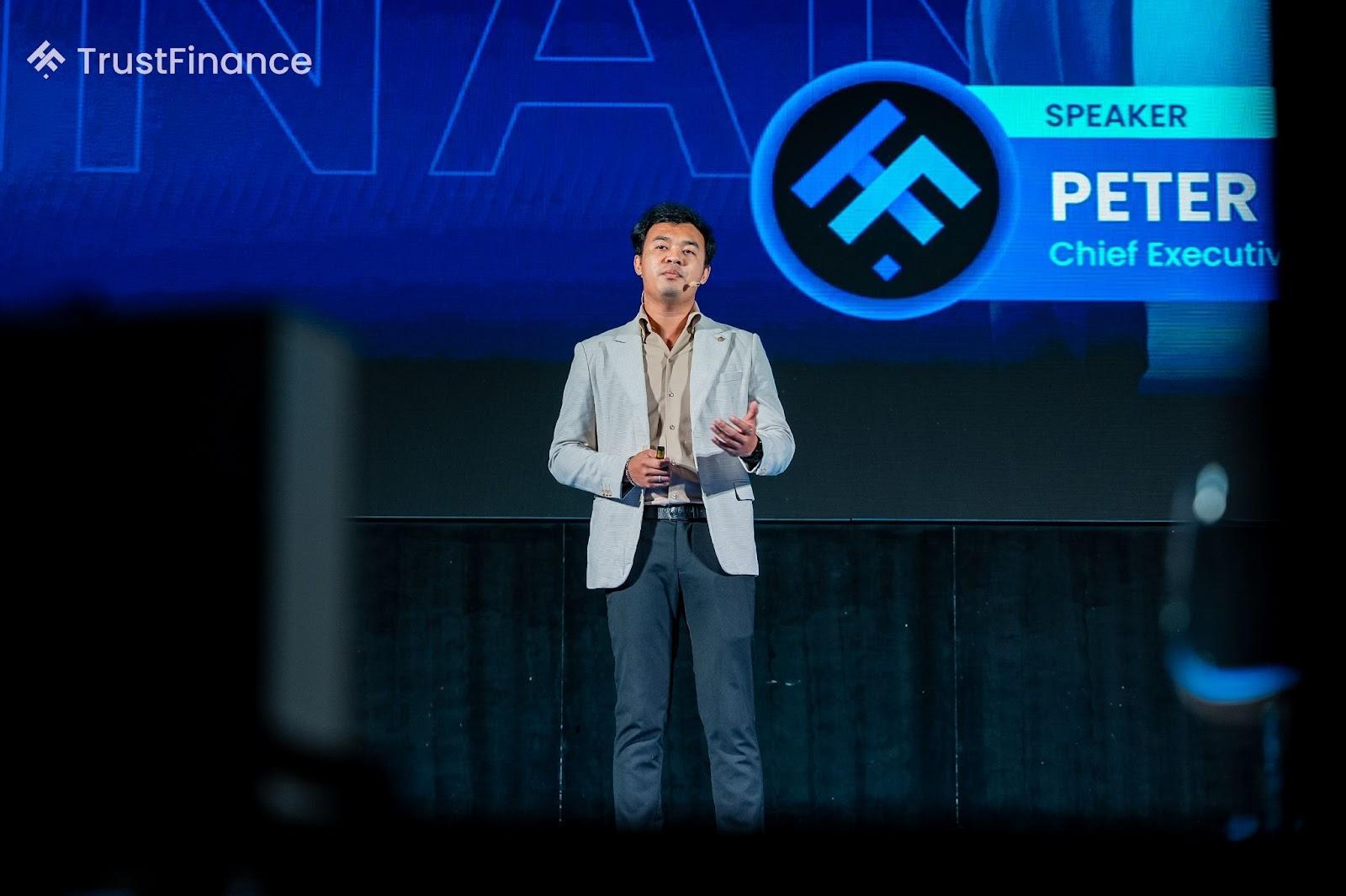  Peter Bu CEO of TrustFinance