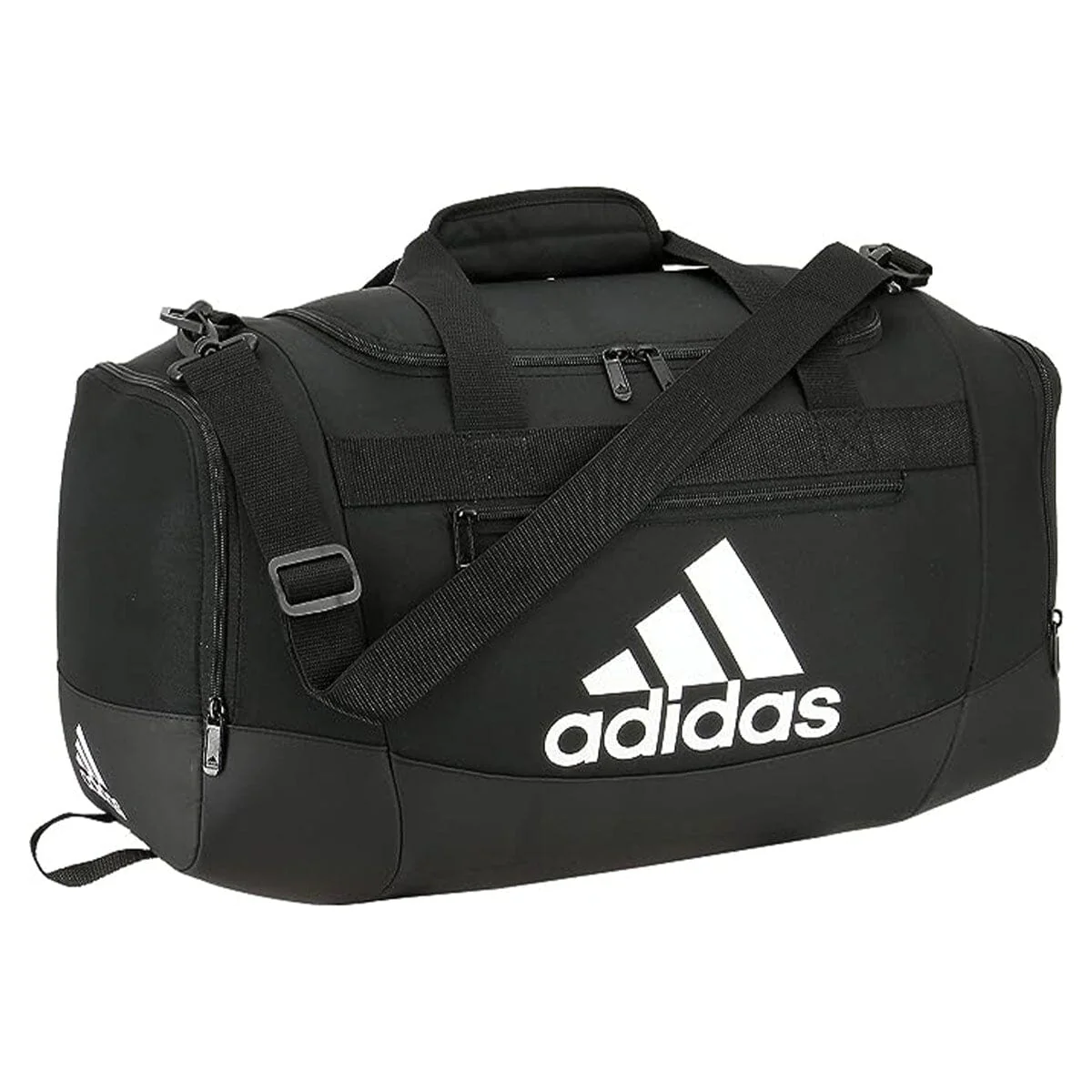 Best soccer bags: Adidas Unisex Defender 4 Small Duffel Bag.