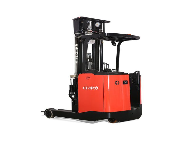 Xe nâng điện đứng lái dùng cho kho lạnh có độ cao nâng lên đến 7m Xe nâng điện đứng lái dùng cho kho lạnh có độ cao nâng lên đến 7m