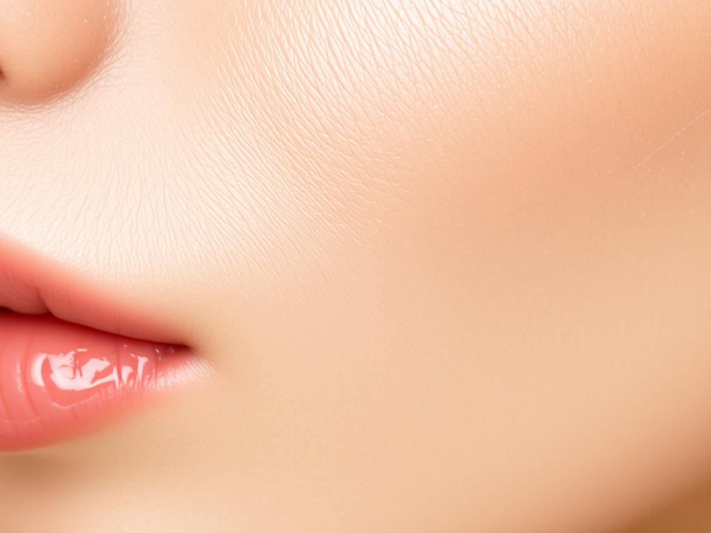 Close-up of hydrated skin showing the moisturizing effects of Ashwagandha
