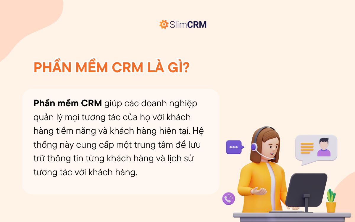 phần mềm CRM là gì