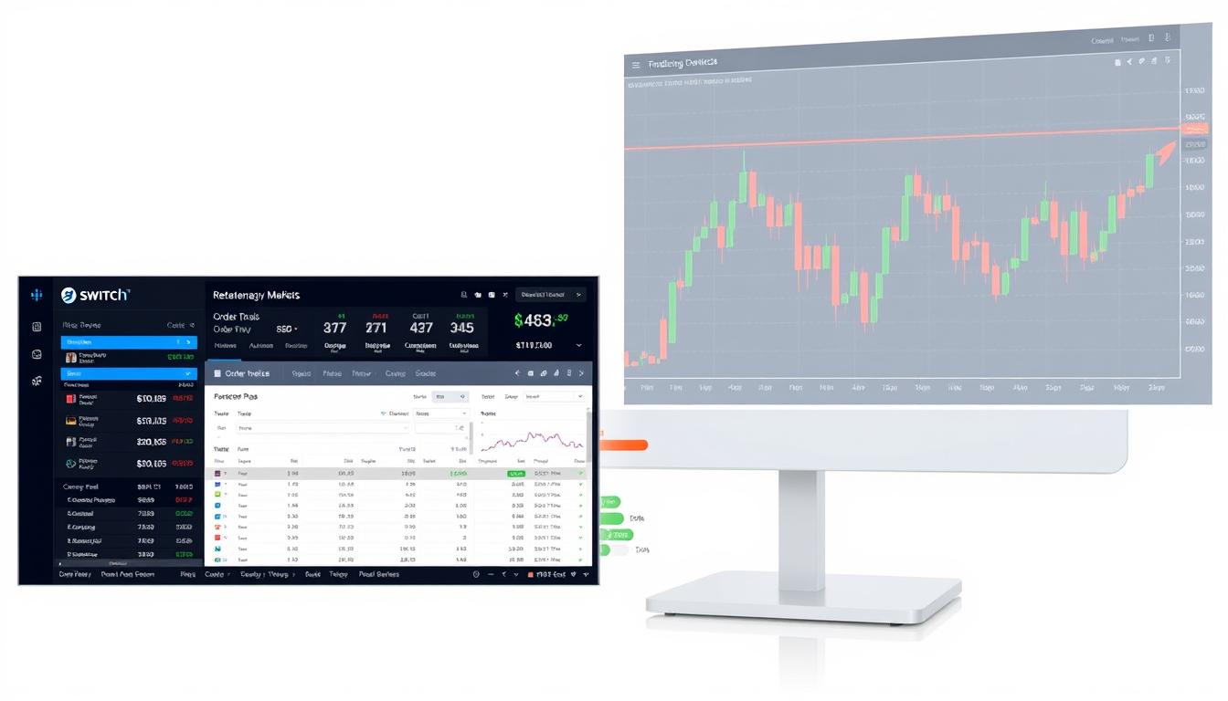 interface utilisateur Switch Evista Cap