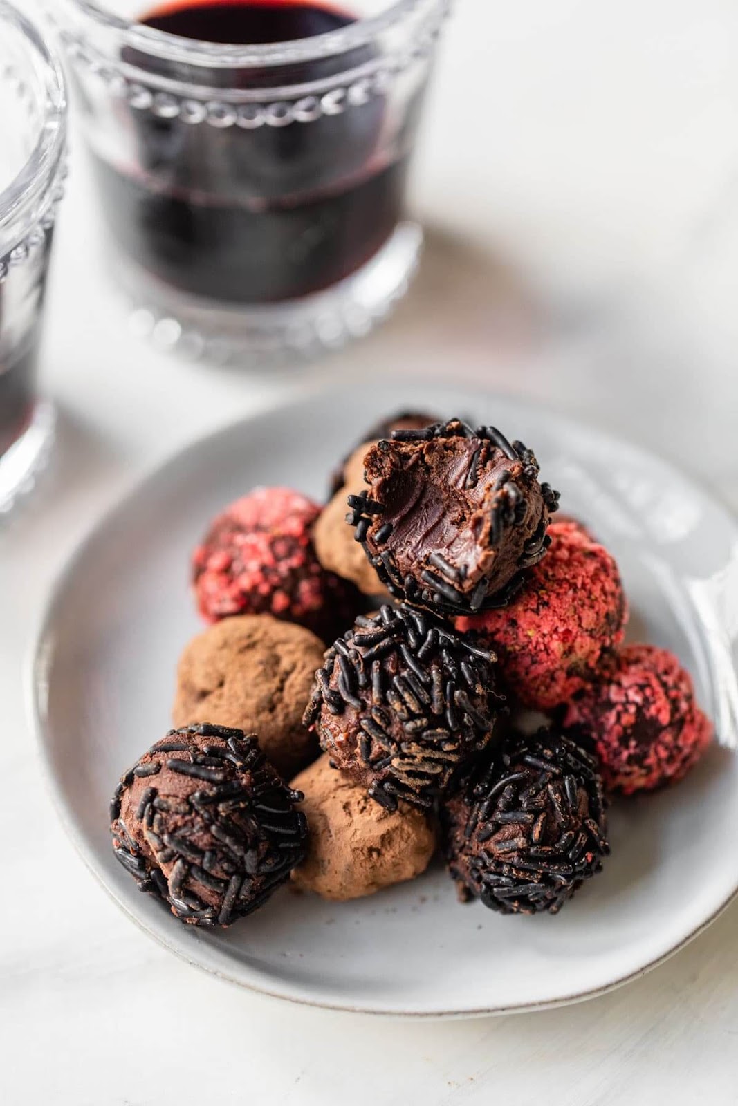 Red Wine Truffles