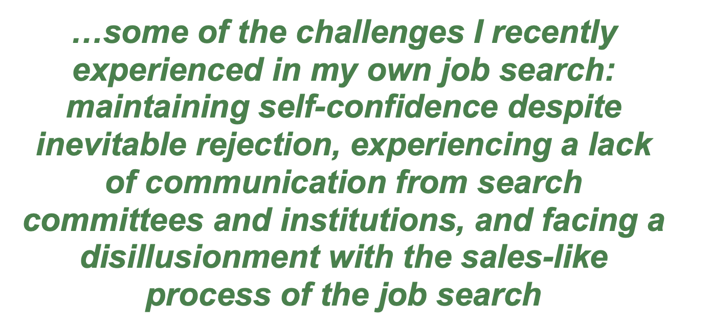 Quote: challenges faced in job search