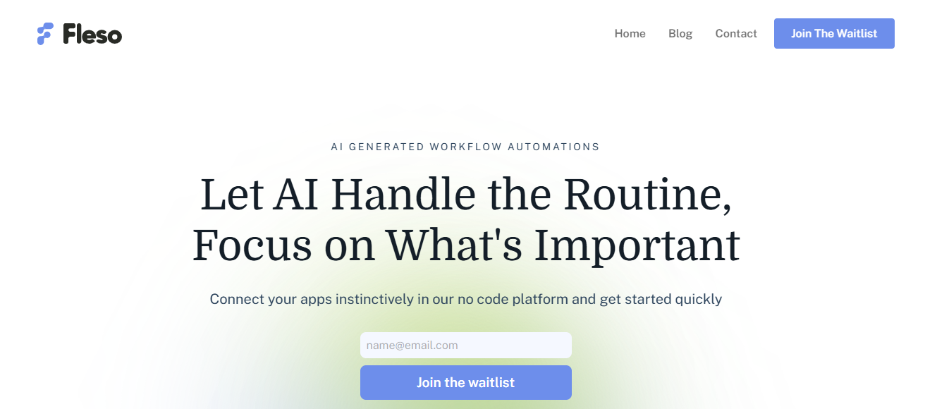 Best AI Tools in 2025 - Screenshot of Fleso