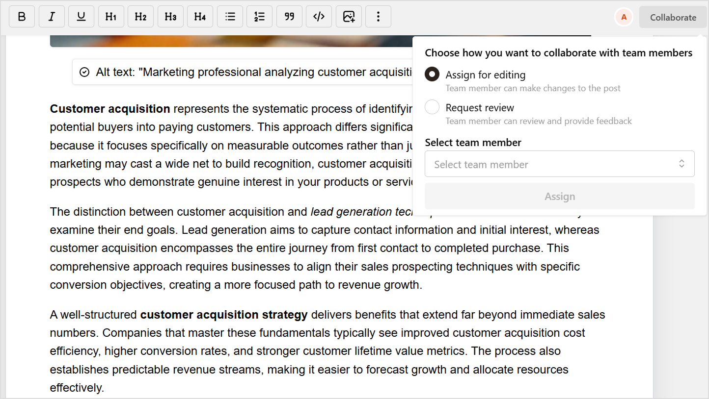 enhancement and collaboration
