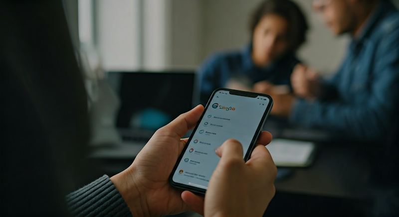 Using Google Ads on smartphone