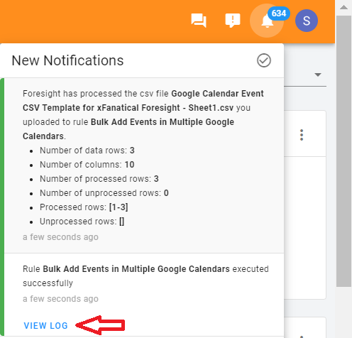 Bulk create calendar events and save time Foresight
