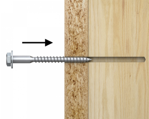 Lắp vít phong inox với vòng đệm để tăng độ chắc chắn.