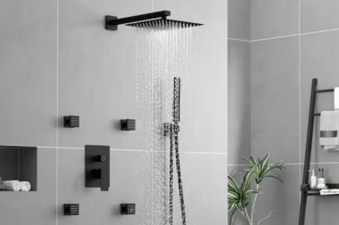 top luxury bathroom accessories for your remodel rain showerhead with body jets in shower custom built michigan