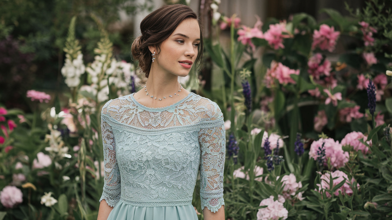 Draper's and Damon's Garden Lace Dress