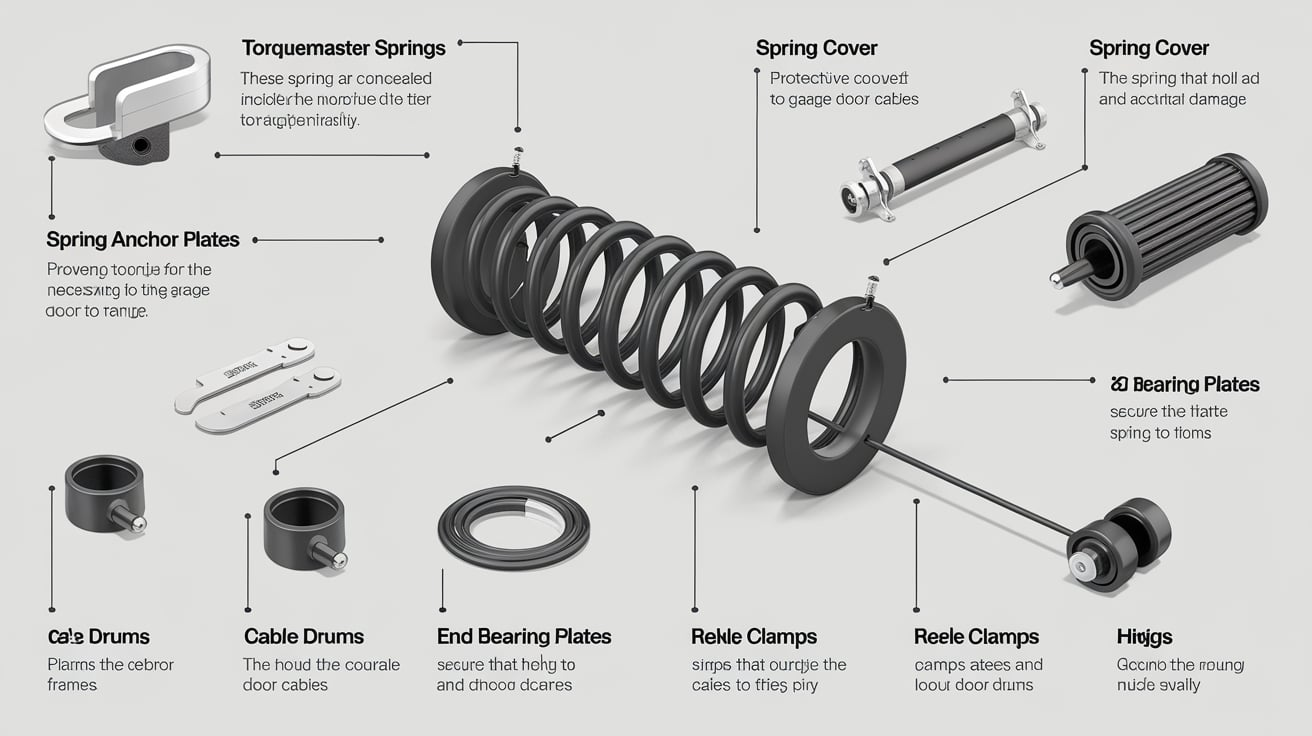 Torquemaster Garage Door Spring Part List 142074