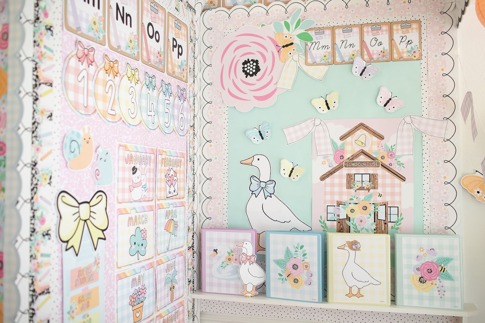 Cottage core pastel decor