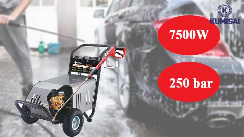 Lutian 3600PSI - 7.5T4 công suất 7500W, áp lực nước 250bar