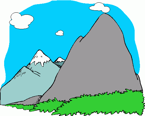 Mountain range clip art free clipart images - Clipartix