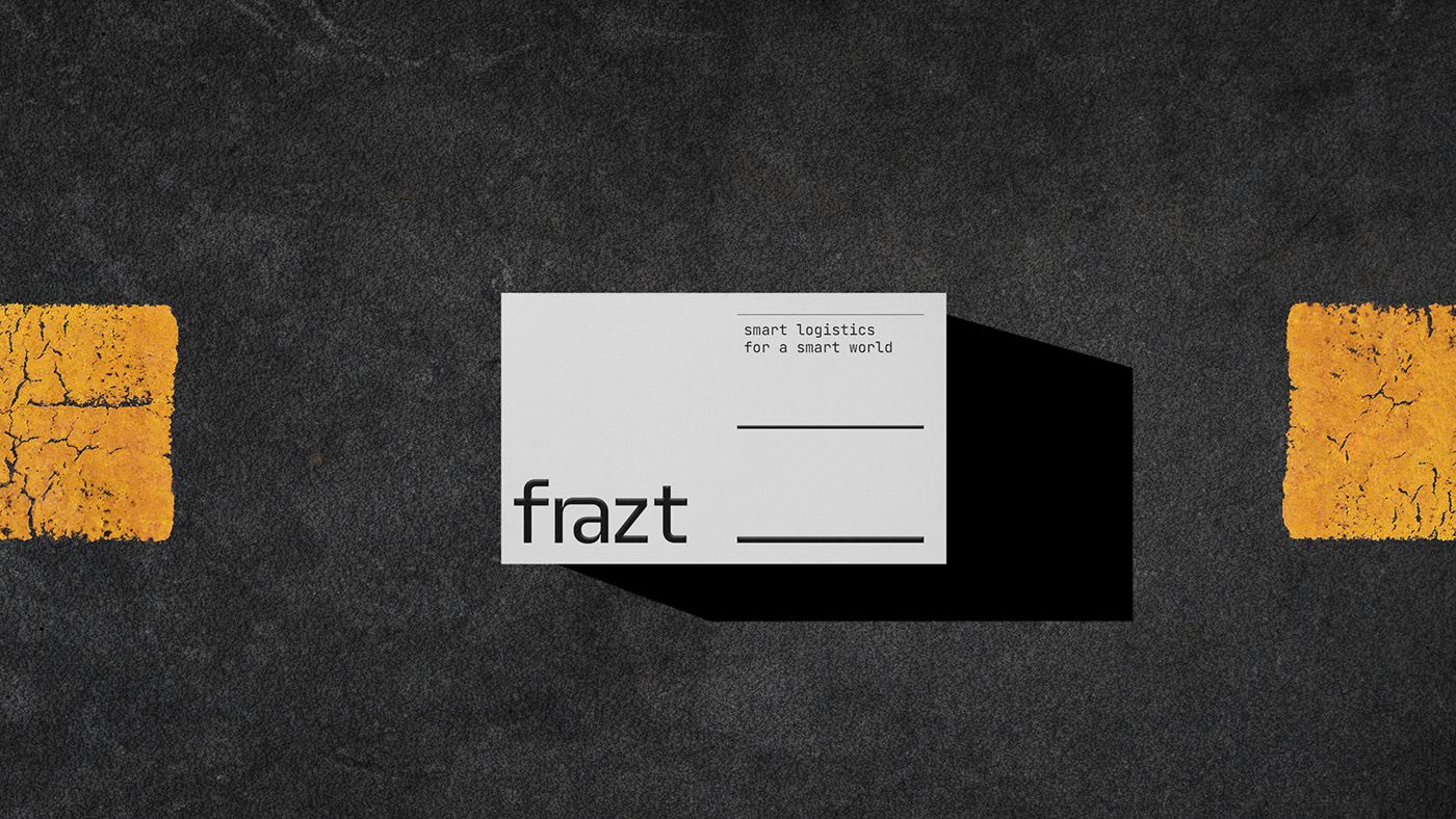 Image from the Frazt Branding: Smart Logistics Meets Modern Visual Identity article on Abduzeedo