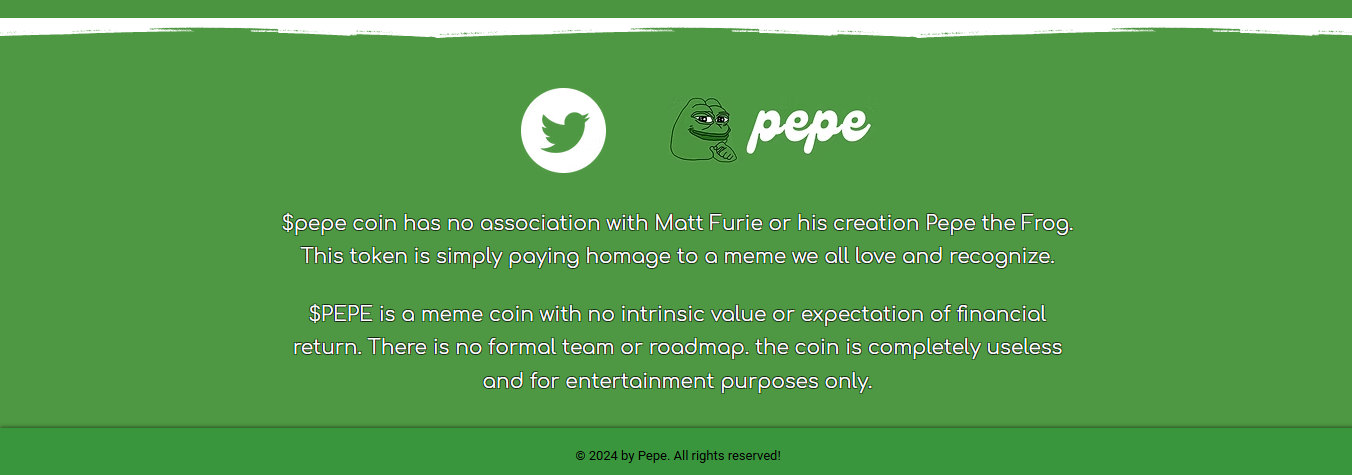 Pepe is a meme coin