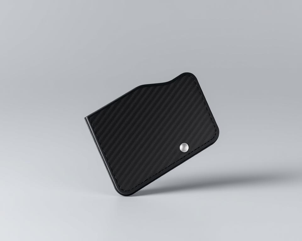 carbon fiber wallet design