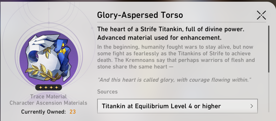 Glory-Aspersed Torso