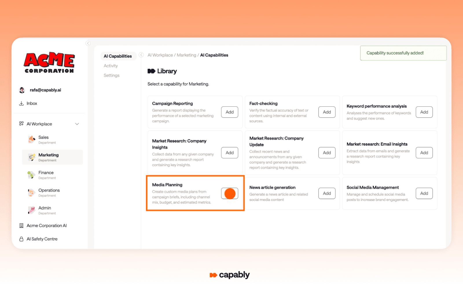 media planning ai automation