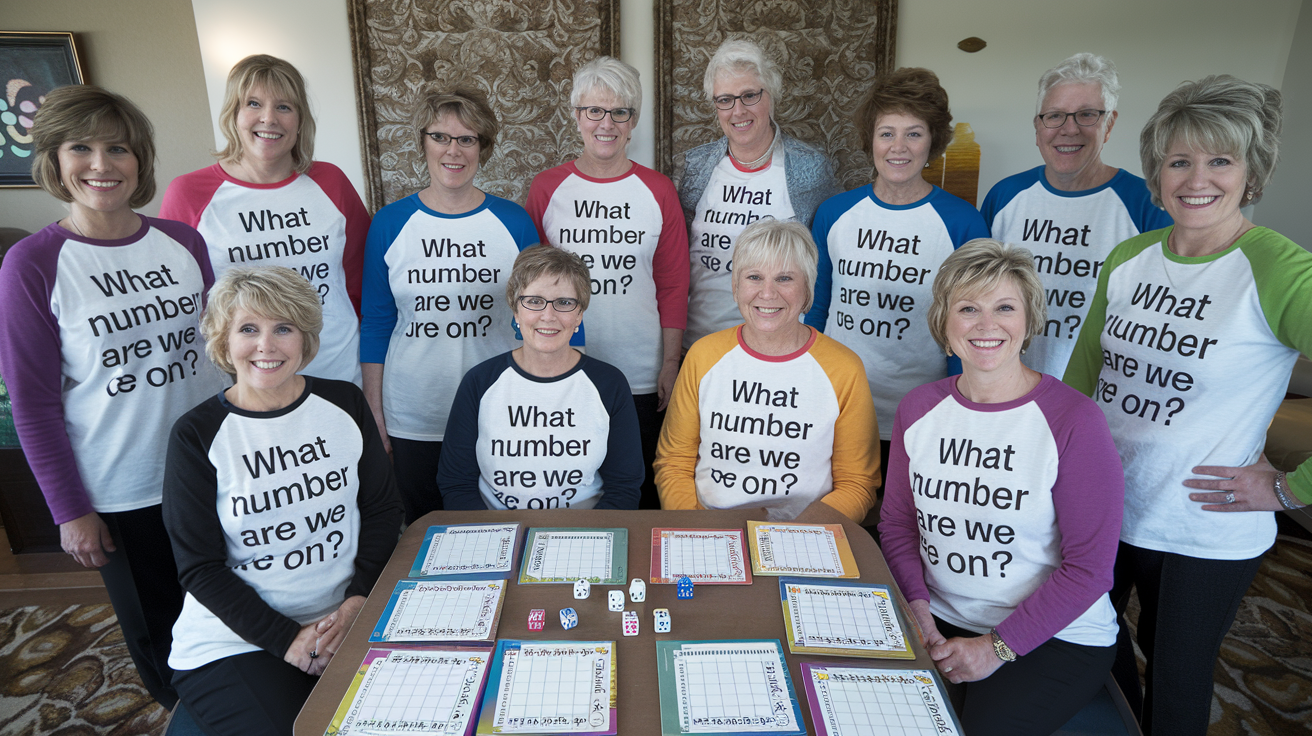 Bunco Shirt What Number Are We On