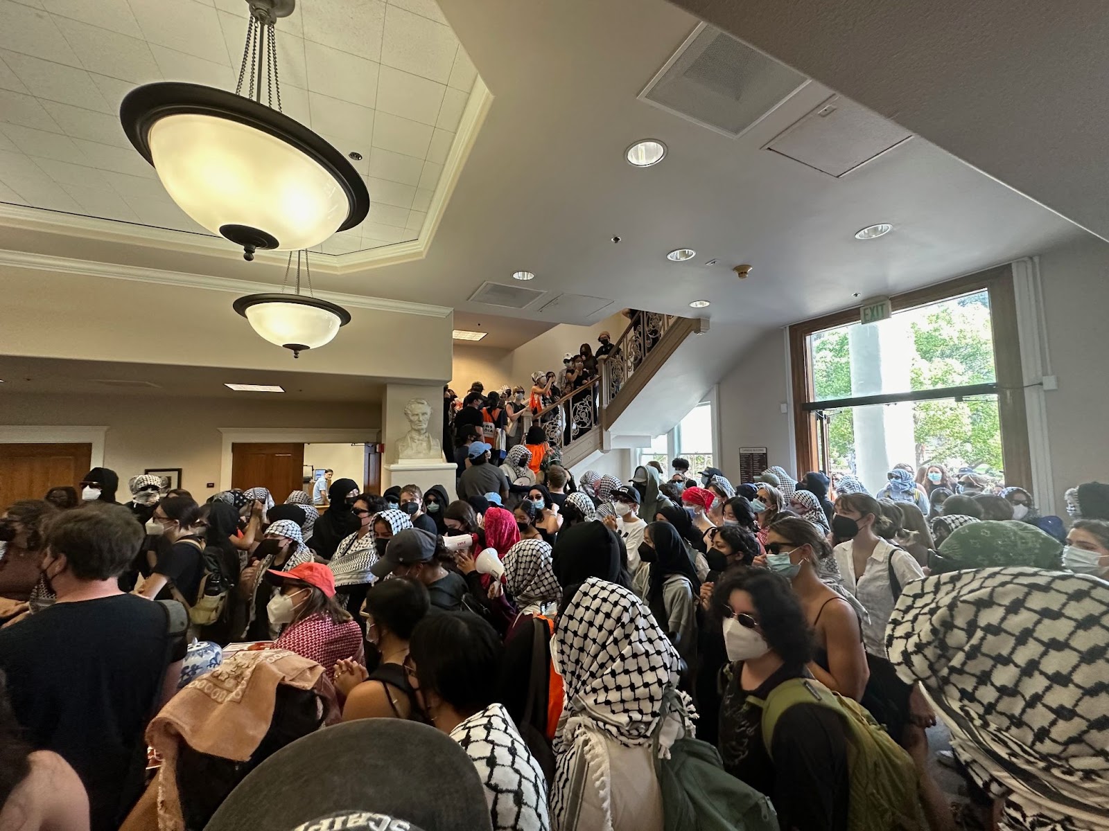 Students protest for divestment from Israel