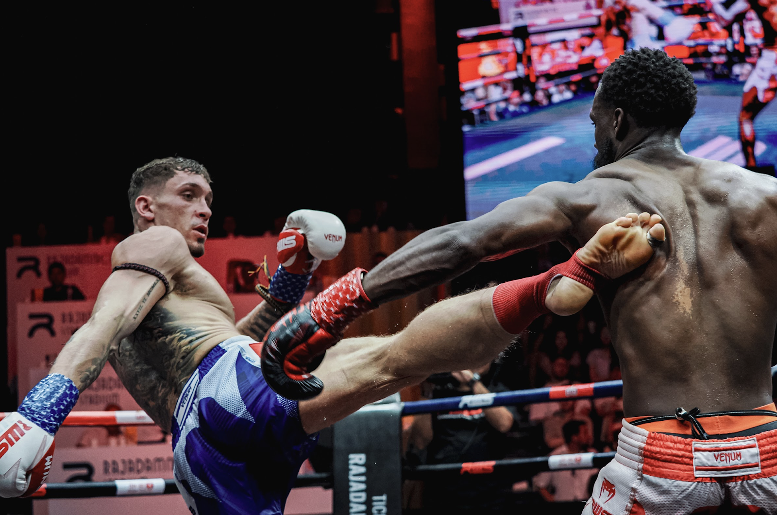 Leg in Muay Thai