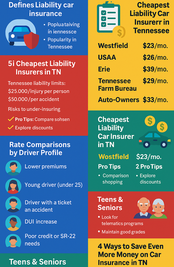 Affordable Liability Car Insurance in Tennessee