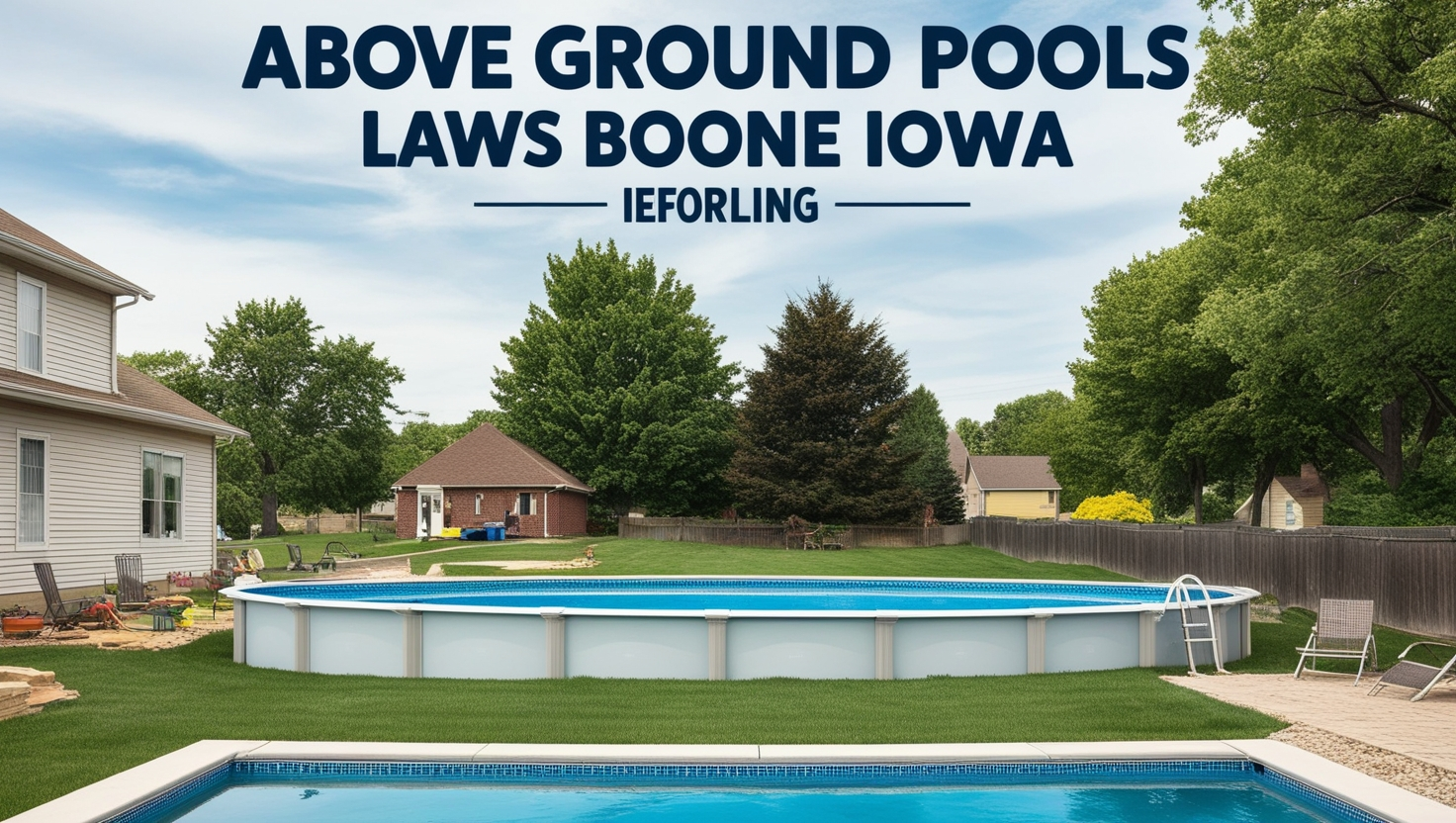 Above Ground Pools Laws Boone Iowa