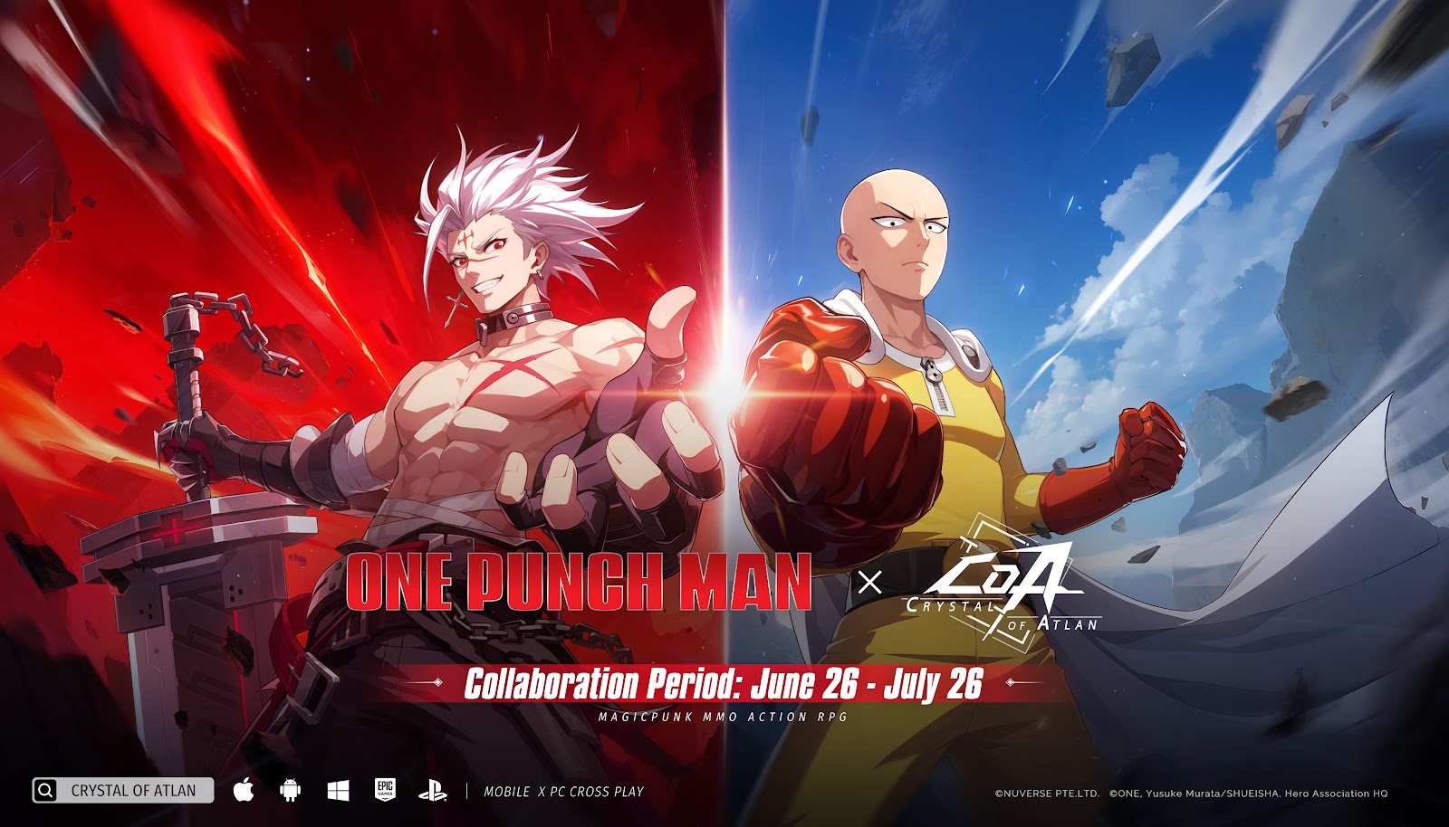 "One-Punch Man" x Crystal of Atlan Crossover Launches Today! 35