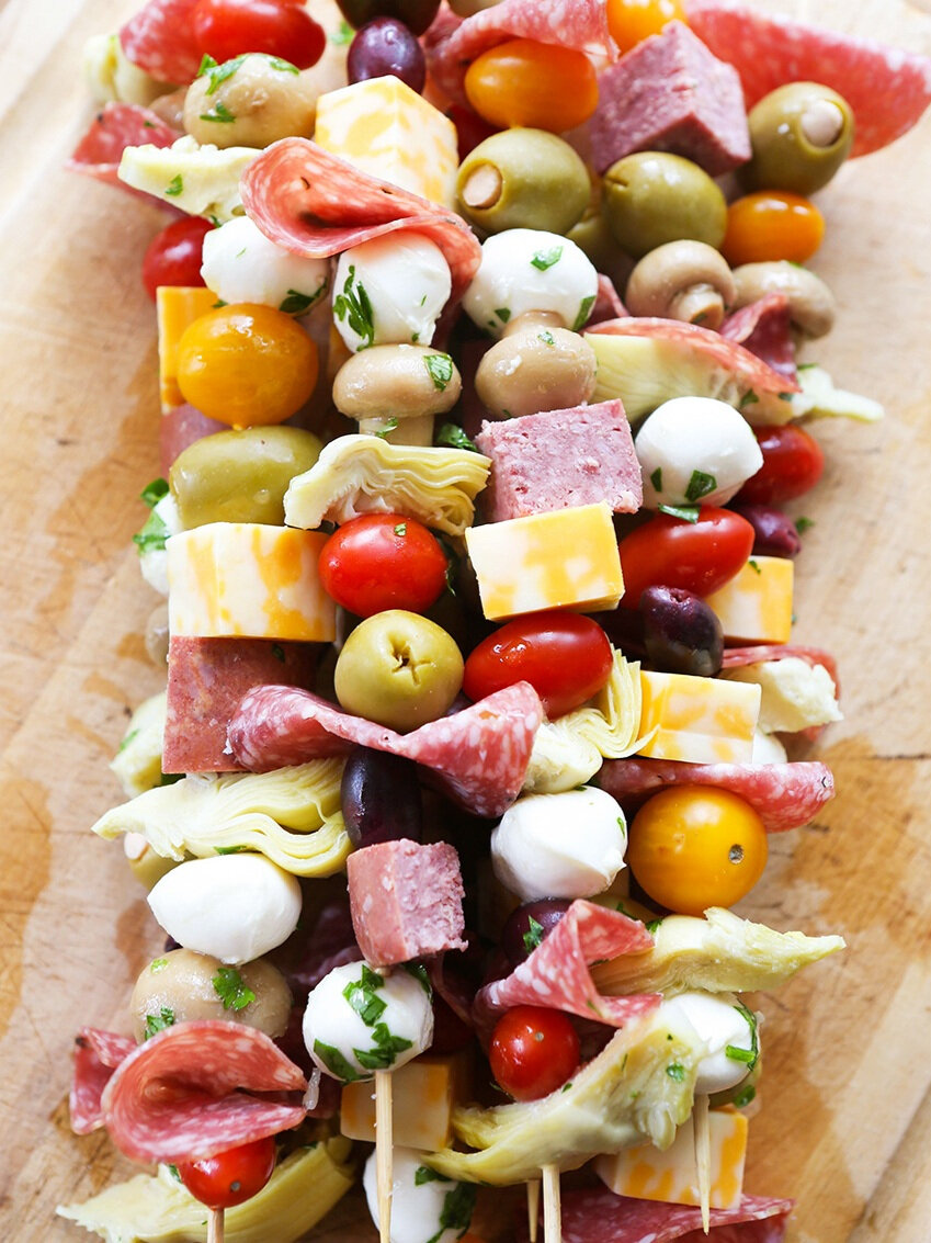 Antipasto Skewers