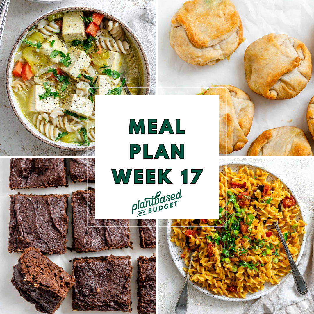 week 17 meal plan graphic