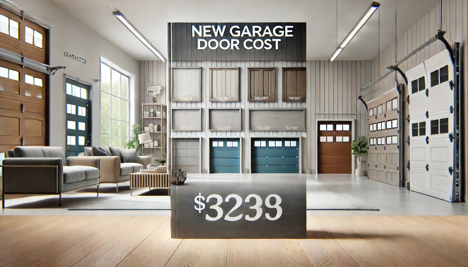 new garage door cost Mesa, AZ