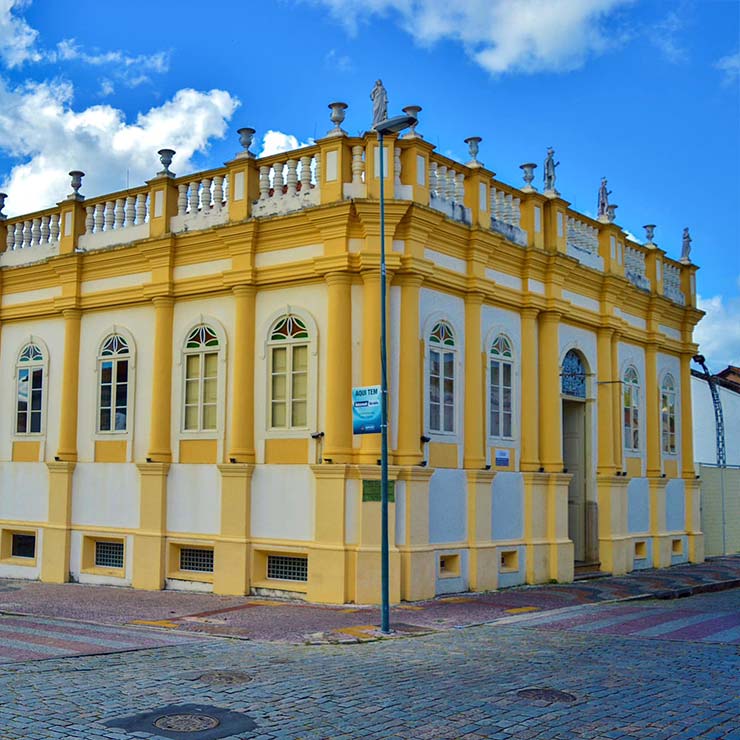 Rua do Centro Histórico de Amparo