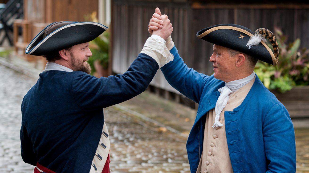 Handshake as a Symbol of Forgiveness